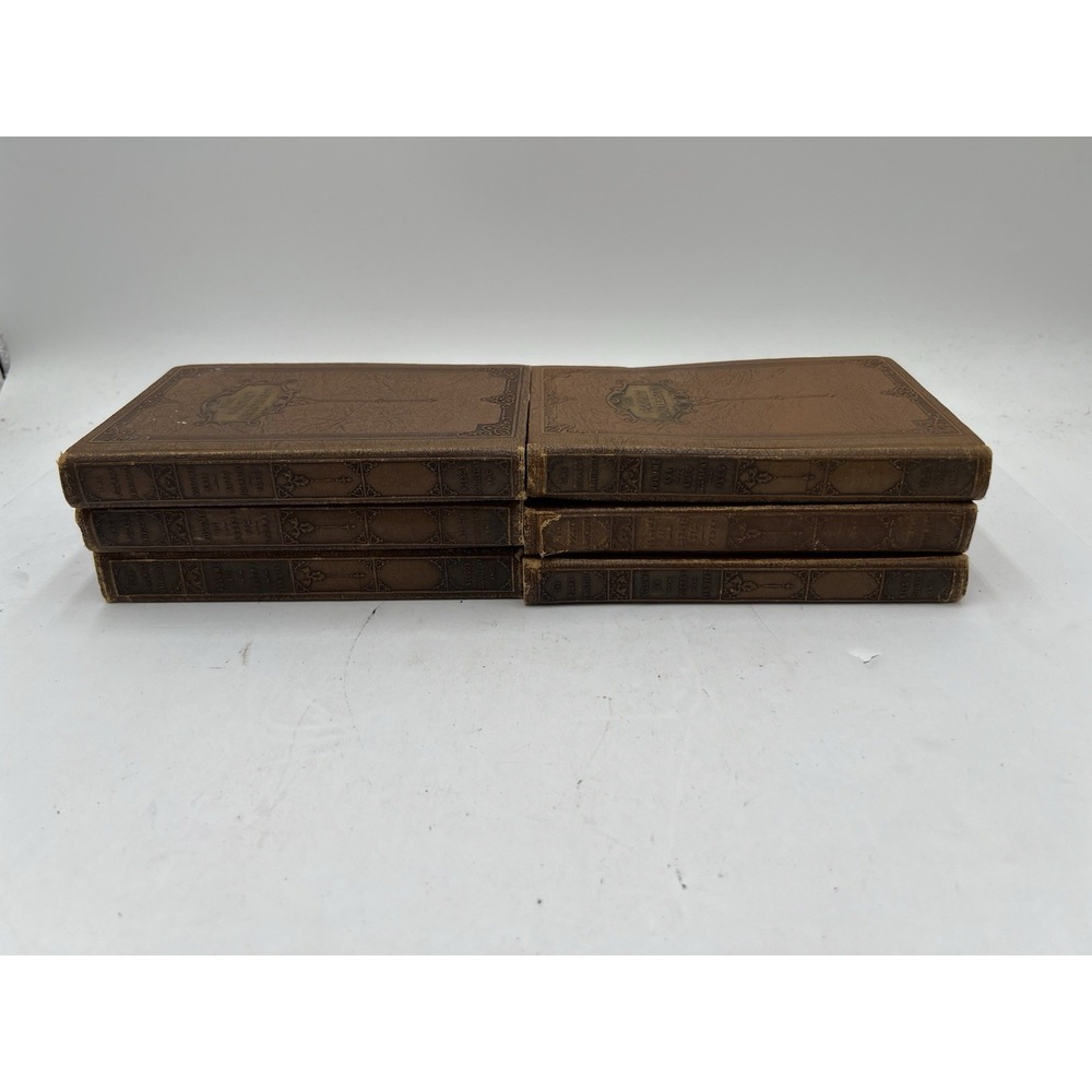 1927 The Pocket University 6 Vol Antique Book Lot Nelson Doubleday Vintage